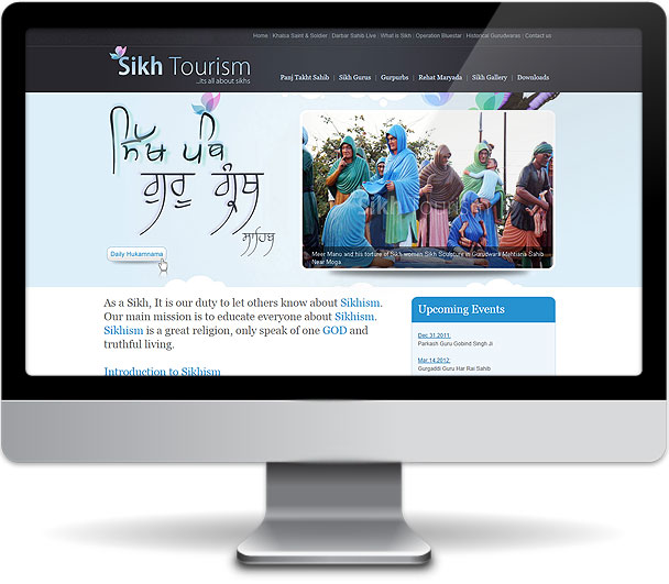 Sikh Tourism Website